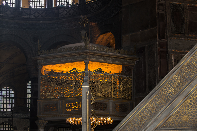 Hagia Sophia - Sultan’s Loge