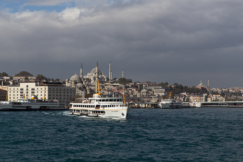 Bosphorus - Süleymaniye Mosque